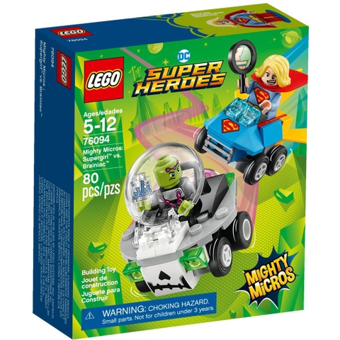 76093 LEGO Super Heroes Mighty Micros Mighty Micros: Supergirl vs. Brainiac - Xếp hình LEGO