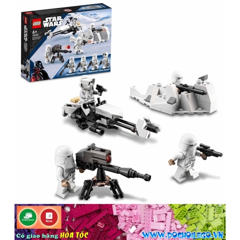 75320 LEGO Star wars Snowtrooper Battle Pack - Đồ chơi xếp hình LEGO- Chiến tranh giữa các vì sao