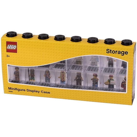 Hộp trưng bày 16 nhân vật minifigures - 4066 Lego Minifigure Display Case 16 Red, Black