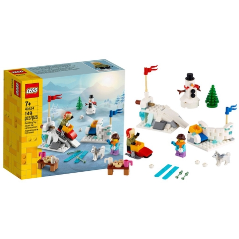 40424 LEGO Christmas Winter Snowball Fight - Trận chiến ném tuyết mùa đông