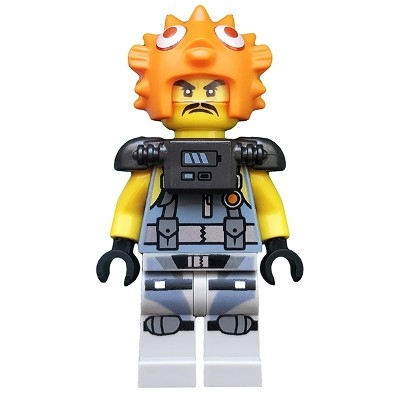 Private Puffer The LEGO Ninjago Movie minifigures - njo439 - Nhân vật người cá