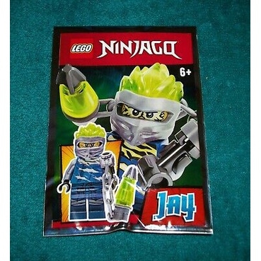 [Có sẵn] 891958 Nhân vật JAY - Đồ chơi xếp hình LEGO Ninjago Secrets of the Forbidden Spinjitzu