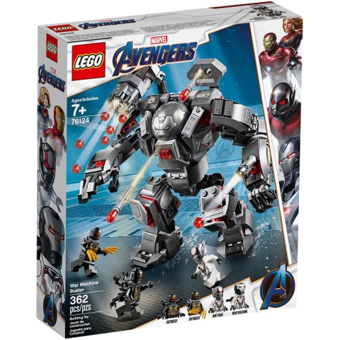 76124 LEGO Marvel Avengers War Machine Buster - Đồ chơi LEGO - Cổ máy chiến tranh