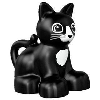MÈO LEGO Duplo - Cat Kitten Sitting ( khối to) - Động vật LEGO Duplo, Hàng mới
