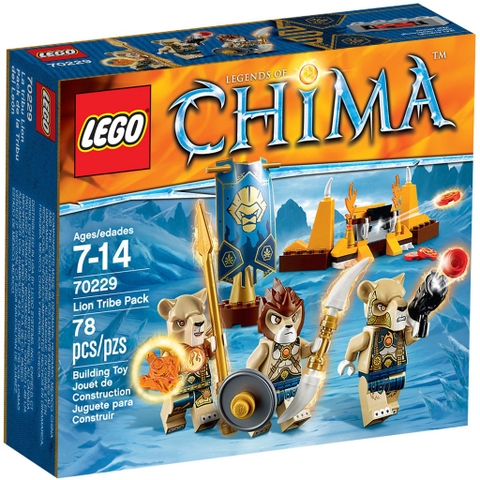 70229 LEGO Chima Lion Tribe Pack - 3 chú sư tử