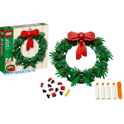 40426 LEGO Seasonal Christmas Wreath 2in1 - Vòng hoa Giáng sinh
