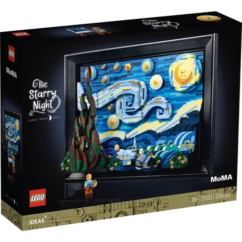 21333 Lego Ideas  Vincent van Gogh - The Starry - Đồ chơi xếp hình Lego ý tưởng Ánh sao đêm