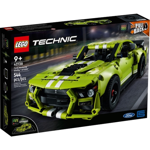 42138 LEGO Technic Ford Mustang Shelby GT500 - Đồ chơi xếp hình với xe Ford Mustang Shelby kéo thả