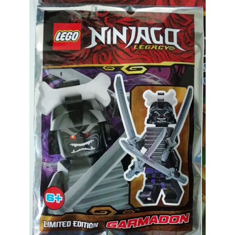 LEGO Ninjago Legacy GARMADON 111901-1  - Nhân vật Garmadon (foil pack)