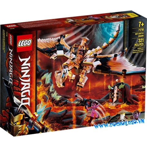 71718 LEGO MASTER OF THE MOUNTAIN Wu's Battle Dragon - Rồng chiến của Wu