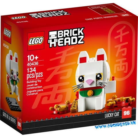 40436 LEGO BrickHeadz Lucky Cat - Mèo may mắn