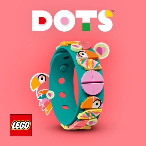 ????41912 LEGO DOTS Love Birds Bracelet- Vòng tay Chim yêu