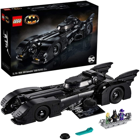 76139 DC Comics Super Heroes1989 Batmobile - Siêu xe của Batman