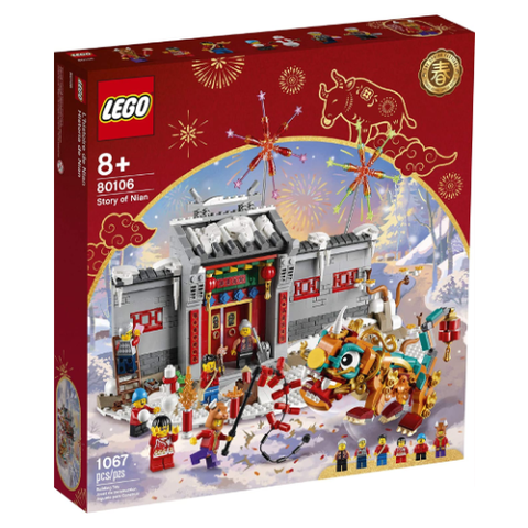 80106 LEGO Chinese Traditional Festivals Story of Nian - Câu chuyện về Nian - Bộ LEGO tết 2021