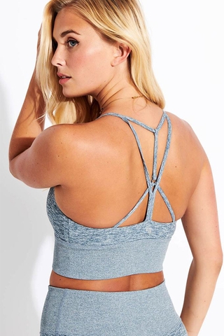 Áo Bra Yoga Sport Bra Xám (Bồ câu)-H2330