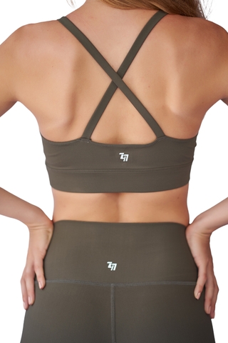 SPORTS BRA - DARK SAGE