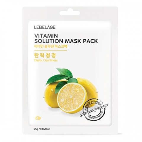 MẶT NẠ LEBELAGE VITAMIN SOLUTION MASK PACK ( mặt nạ vitamin)