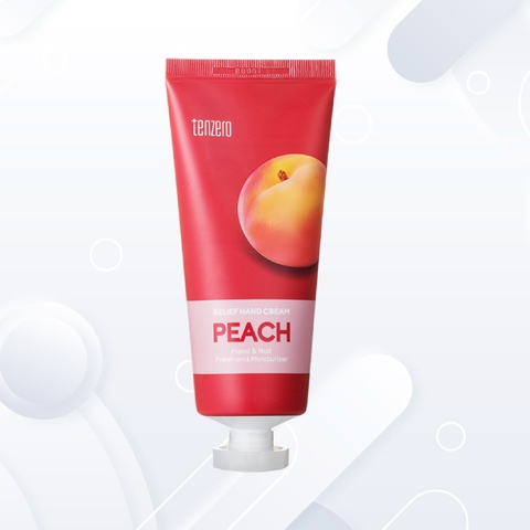 Kem Dưỡng Da Tay Dưỡng Ẩm, Làm Sáng Da  TENZERO RELIEF HAND CREAM PEACH 100ml