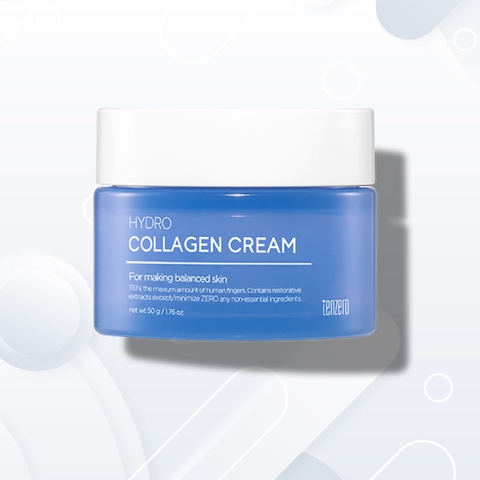 Kem Dưỡng Cấp Ẩm, Làm Dịu Da, Chống Lão Hóa Tenzero Hydrolyzed Collagen Cream 50g