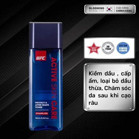 Nước Hoa Dưỡng Da Sau Cạo Râu Cao Cấp UFC Safety Guard After Shave Toner 180ml