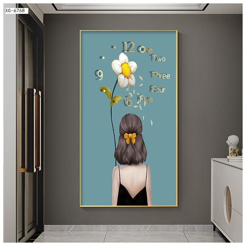 Tranh Đồng Hồ Tráng Gương SGP 1182238