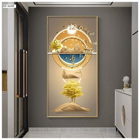 Tranh Đồng Hồ Tráng Gương SGP 2072275