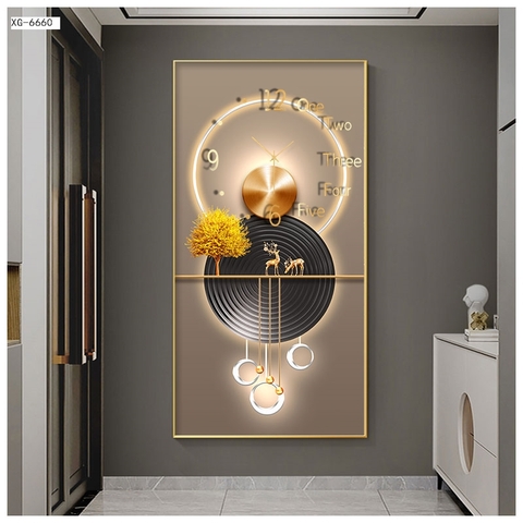 Tranh Đồng Hồ Tráng Gương SGP 2072287