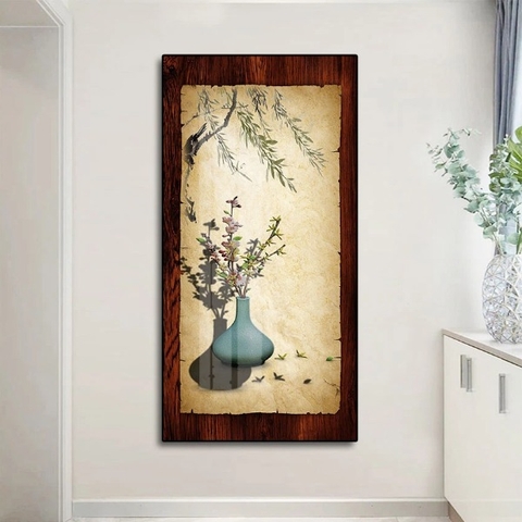 Tranh Khổ Dọc - Tranh Nhành Dương Liễu 3132226