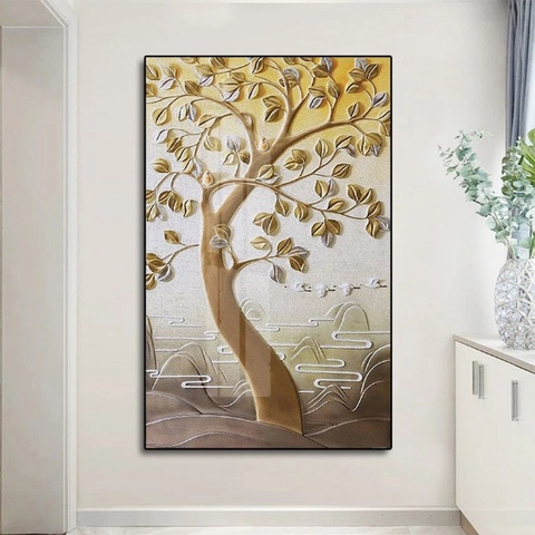 Tranh Khổ Dọc - Tranh Cây Tài Lộc SGP 142232