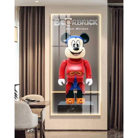 Tranh Khổ Dọc - Tranh Kawas Gấu Bearbrick SGP 572266