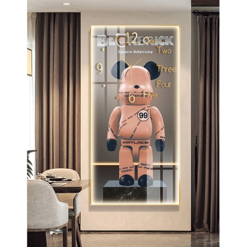 Tranh Đồng Hồ Tráng Gương Bearbrick SGP 1782225