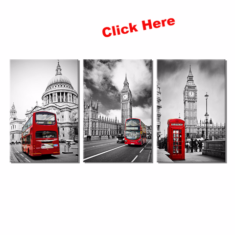 Tranh Nghệ Thuật - Đường Phố London