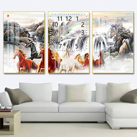 Bộ Tranh Đồng Hồ Tráng Gương SGP 2172224