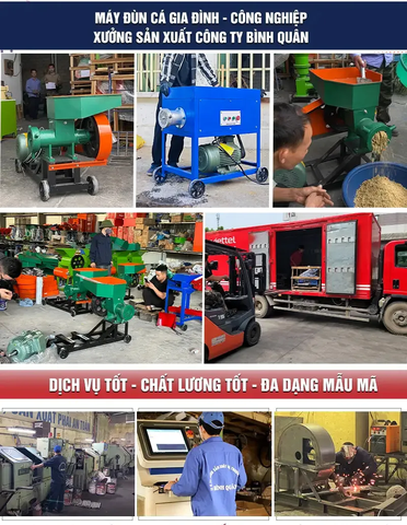 Máy Đùn Cá Công Nghiệp BQ200