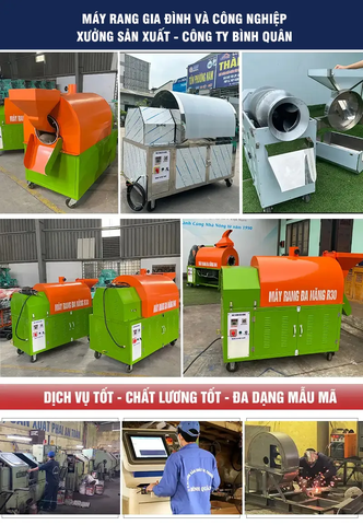 Máy rang hạt đa năng R30i-02