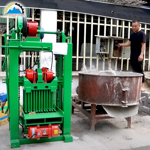 Máy Đóng Gạch 8 Viên