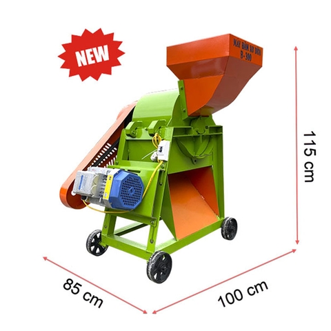 Máy Băm Xơ Dừa B300 Phiên Bản Cải Tiến