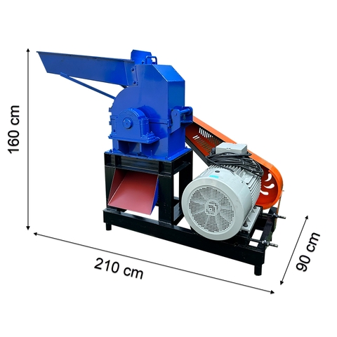 Máy Nghiền Thức Ăn Chăn Nuôi B30 Buông Thẳng