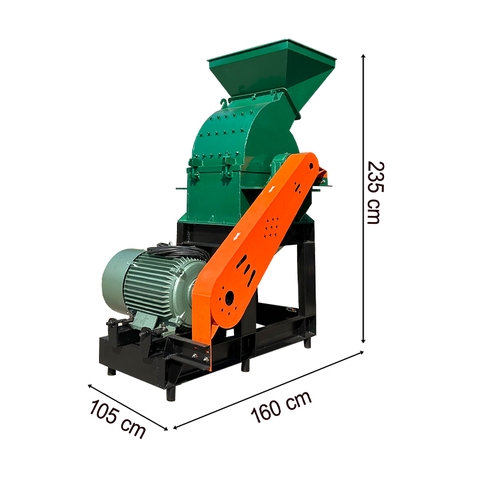 Máy Nghiền Thức Ăn Chăn Nuôi B50 Buồng Thẳng