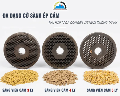 Máy Ép Cám Viên S170