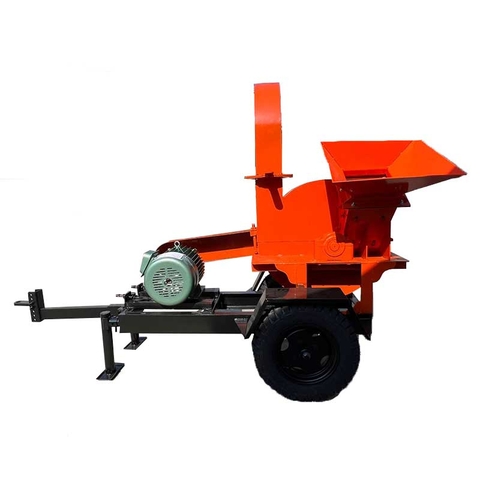 Máy Băm Cành Bệ Kéo