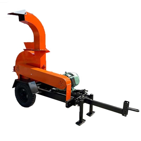 Máy Băm Cành Bệ Kéo