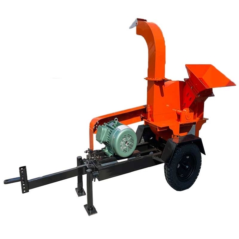 Máy Băm Cành Bệ Kéo