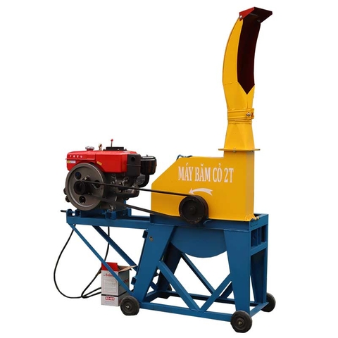 Máy Băm Cỏ 2T - Đầu Nổ