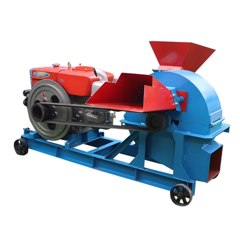 Máy Băm Gỗ 2T Đa Năng + Đầu Nổ Đề + Ác Quy