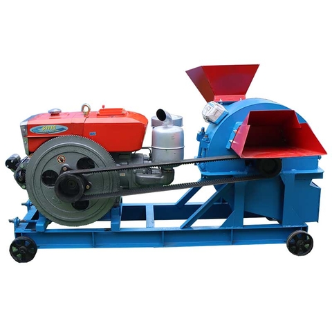 Máy Băm Gỗ 5T - Đầu Nổ