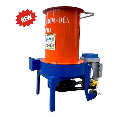 Máy Băm Rơm Dừa 1 Pha Cải Tiến