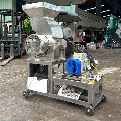 Máy Băm Xơ Dừa B250 Inox