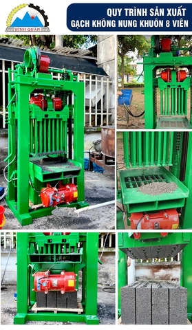 Máy Đóng Gạch 8 Viên