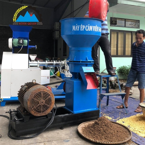 Máy Ép Cám Viên S400 -01